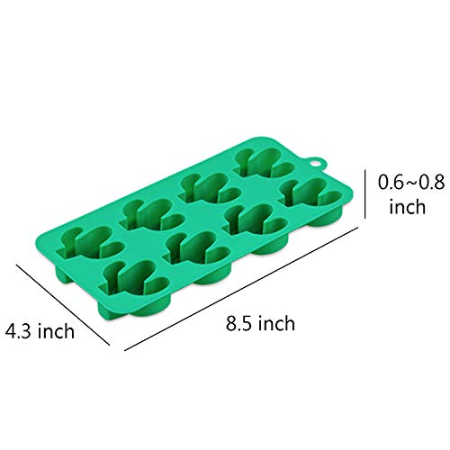 image for Ricye Candy Molds Ice Cube Trays Chocolate Molds, Silicone Molds Inclu