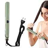 Transformation Facile: Ce lisseur de cheveux sert de fer de coiffage double usage, capable de produire des mèches lisses et droites ou des vagues bien définies avec facilité. Il permet aux utilisateurs d'expérimenter avec les dernières tendances de coiffure à tout moment, sans avoir besoin de transporter ou d'utiliser plusieurs outils différents, pour un changement de look simple et rapide, idéal pour des transformations instantanées et stylées.