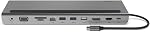 Belkin USB-C Le centre, 4-in-1 Dock portable multi-ports avec 4K HDMI, USB-C Station d'amarrage avec 100 Watt Pass-Grâce à la livraison d'électricité, 2 x USB-A Ports pour MacBook Pro, Air, iPad Pro, Livre de Chrome, & Plus