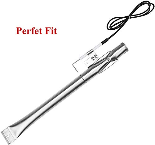 Grill Repair Kit For Nexgrill 720-0830H, 720-0783E, Kenmore 720-0830A, 122.33492410 Replacement Parts, Stainless Steel Burner Tubes, Heat Plates And Igniter Electrodes For Bhg Grill 720-0783H, 4 Pack #TOP6