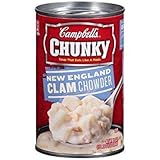 Campbell's Chunky Soup, New England Clam Chowder, 18.8 Ounce (Pack of 12)