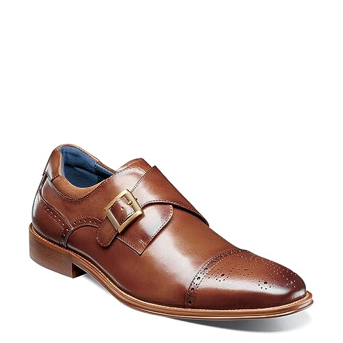 Stacy Adams Men's, Mathis Cap Toe Monk Strap