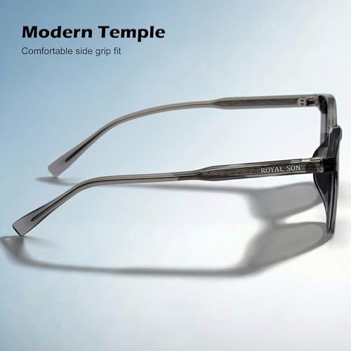 Image of ROYAL SON Polarized Stylish Sunglasses | UV Protection | Branded Retro Square | Classic | Men & Women | Small | SG-RS1112