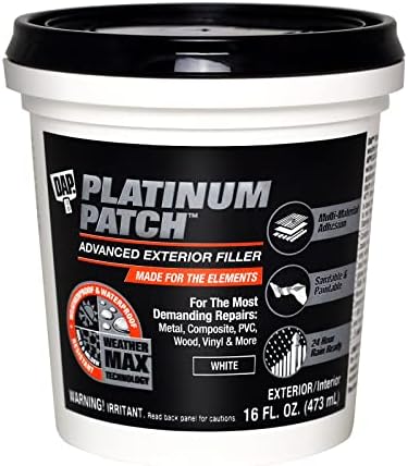 DAP INC 18741 Platinum 16OZ Patch Filler, 16 oz, White