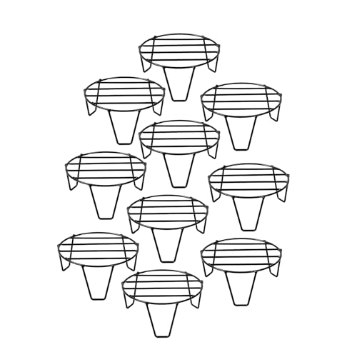 N.A Supplier Indoor/Outdoor Flowerpot/Plant Stand for Home Garden Balcony Living Room Décor, Black (10) (B09GZJP5KD) Amazon Price History, Amazon Price Tracker