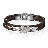 JewelryWe Unisex Hombre Mujer metal común