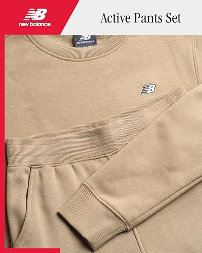 New Balance Boys Sweatpants Set - 2 Piece Fleece Pullover Boys Sweatshirt and Athletic Pants Youth Kids Activewear Set (8-20)2