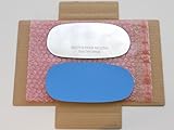 New Replacement Mirror Glass with Full Size Adhesive for 1997-2004 Chevrolet Corvette C5 Chevy SSR Passenger Side View Right RH