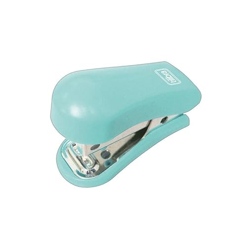 Grampeador mini até 12 folhas Verde Água G101 Tilibra
