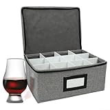 Organisation sans poussière : protège vos lunettes de l'accumulation de poussière, ce qui les rend prêtes à recevoir vos amis ou votre famille à n'importe quel rassemblement, tandis que les étiquettes transparentes permettent une identification immédiate sans fouiller dans les armoires.