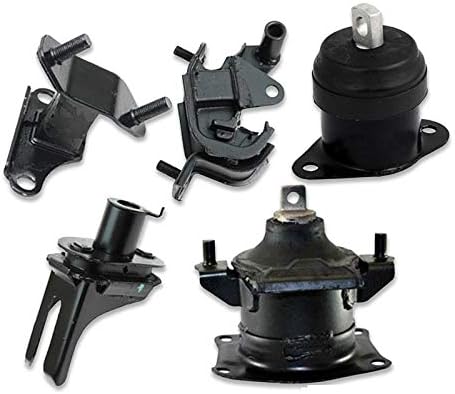K1415 Fits 2003-2007 Honda Accord 3.0L MANUAL Motor & Trans Mount Set 5pcs : A65025 A4517 A4527HY A4581 A4582