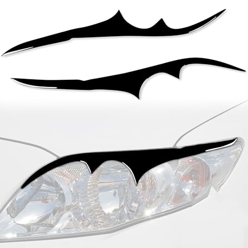 Cache-phares pour Toyota Corolla 2003-2008 en polycarbonate haute résistance anti-UV