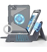 Nillkin for iPad 10th Generation Keyboard Magnetic Kickstand Magic Case with Wall Mount for iPad ...