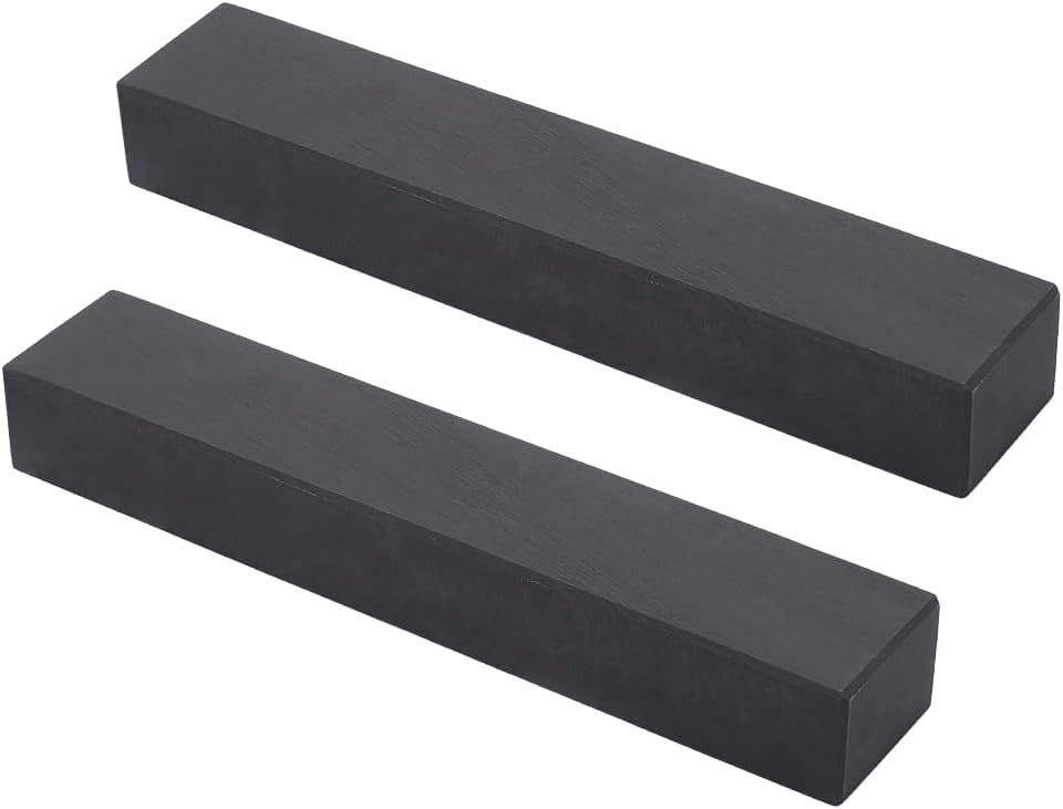 PH PandaHall Calligraphy Paper Weights, 1 Pair Chinese Calligraphy Paperweight Black Rectangle Gemstone Paperweight Tool for Calligraphy Painting Writing Drawing Beginners Professional Offcice Desk