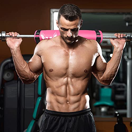 Squat Pad - Foam Barbell Pad For Squats Cushion, Lunges & Bar Padding For Hip Thrusts - Standard Olympic Weight Bar Pad - Provides Cushion To Neck And Shoulders While Training #TOP4