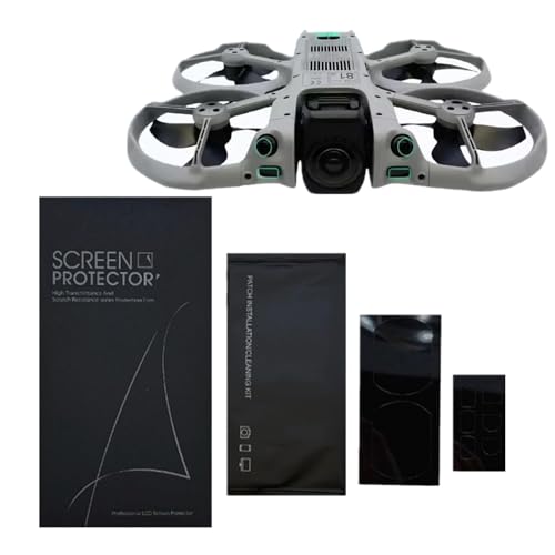 For DJI Avata 360 ��p �ی�t�B���� �J���������Y&N3�S�[�O���Ή� �ی�t�B���� �Z�b�g �i�m�t�@�C�o�[�f�� AR ���˖h�~�R�[�e�B���O �����d�x �ϏՌ� �h�� ���h�~ �ȒP���� �����Y�ی�J�o�[ for DJI AVATA 360�h��