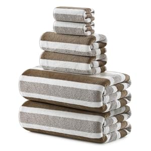 REDKISS Oversized 6-Piece Bath Towe...