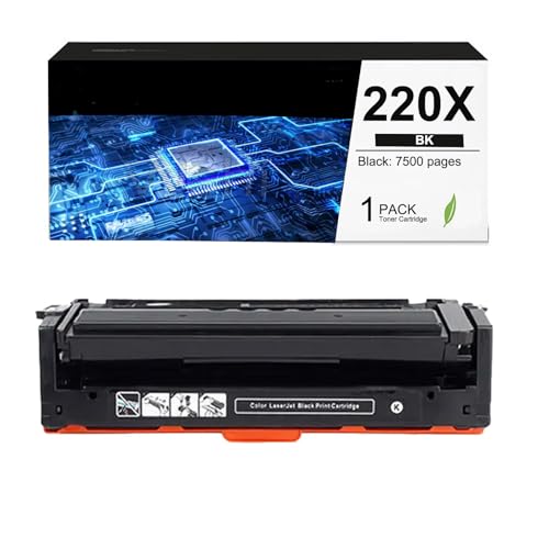 Toner noir W2200A 220A avec puce CAIDI compatible LaserJet Pro MFP 4302fdw sans blocage de puce