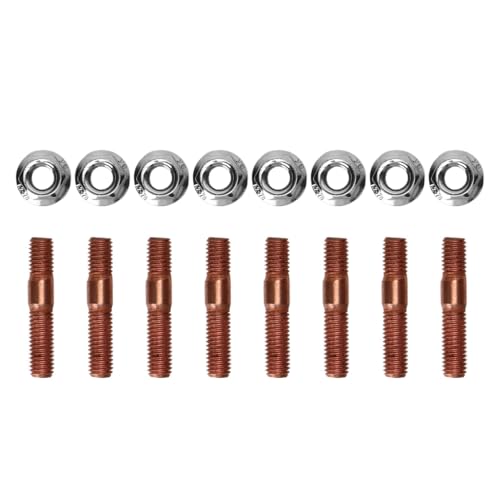 Espárragos de aleación de metal resistentes de 8 mm para colector turbo