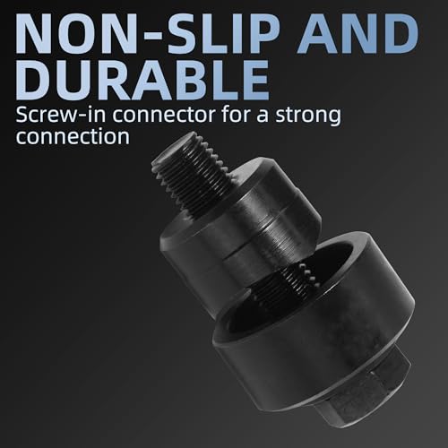 Blechlocher Lochstanzer Schraublochstanzer 20 mm Blechstanzer Lochschneider mit Sechskantadapter für Küchenarmaturen, Spüle, Stahlplatte, Edelstahl, Metall