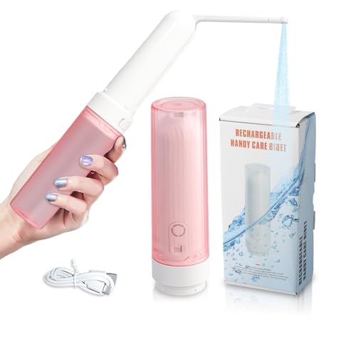 Image of Portable Bidet for Travel - High Pressure USB Rechargeable Handheld Bidet with 3 Spray Modes - Electric Water Sprayer Toilet for Men and Women - Personal Hygiene and Postpartum Care