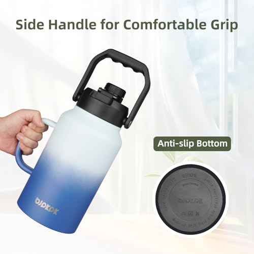 Image of BJPKPK 87oz Stainless Steel Water Bottle, Large Insulated Water Jug