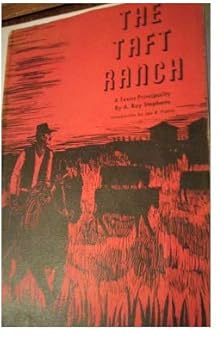 Hardcover The Taft Ranch;: A Texas principality, (M.K. Brown range life series) Book