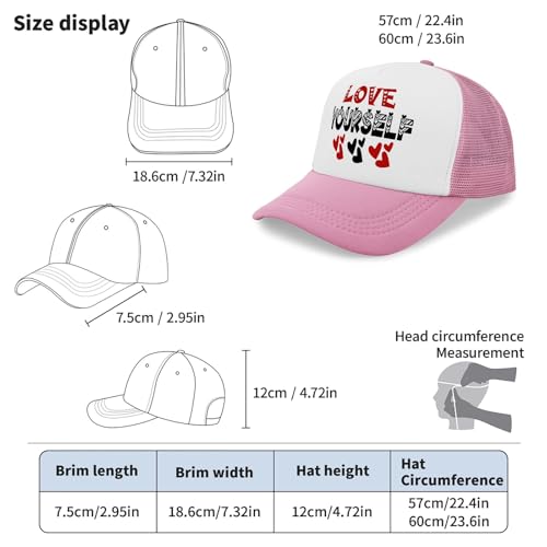 Love Yourself Hats Golf caps for Women4