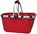 JanetBasket Large Aluminum Frame Basket, 18-Inch x 10-Inch x 9.5-Inch, Rouge