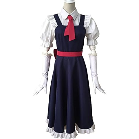 Pinlian Miss Kobayashi-san Dragon Maid Toru Tohru Maid Dress Cosplay Costume Male XXL Cover