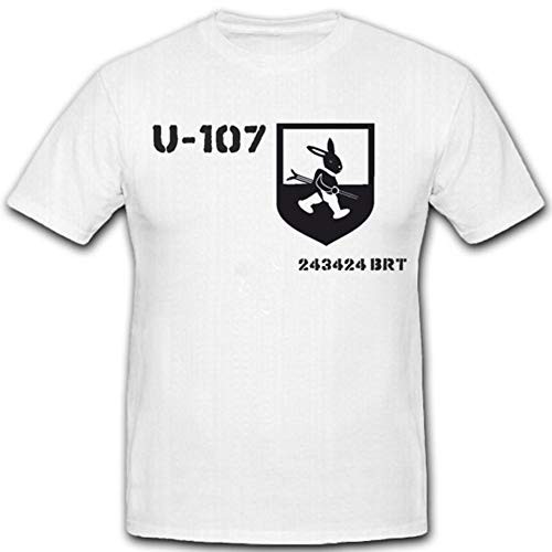 T-shirt sous-marin U 107 décontracté pour vos sorties estivales en XXXL