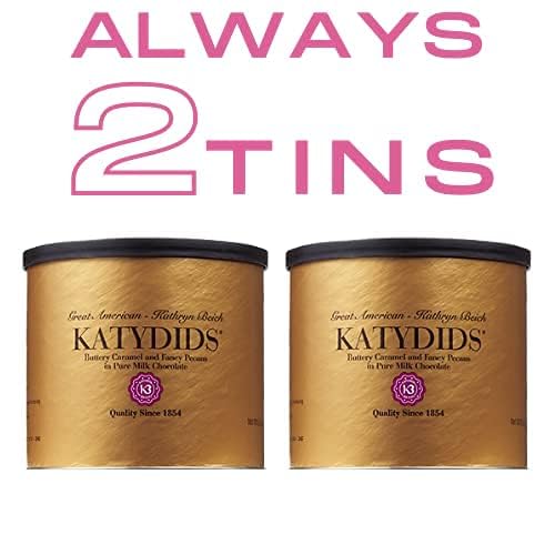 Miniatura 2 de Kathryn Beich Katydids Candy (2 latas) Kathryn Biech - Racimos de nueces y caramelo con leche original, paquete de 2, 8 onzas (paquete de 2)