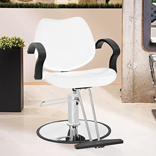 Fdw Barber Chair Salon Chair Styling Heavy Duty Hydraulic Pump Stylist Chair Adjustable Hydraulic Chair For Hair Stylist #TOP1