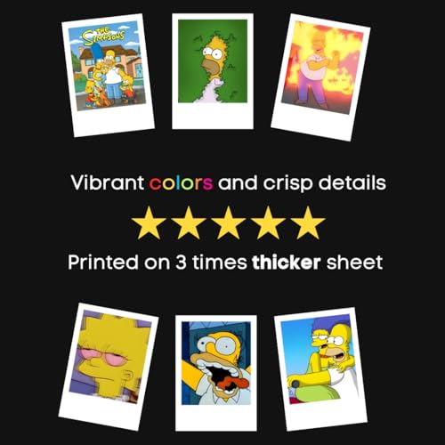 Image of Funk You Store Simpsons Poster | Simpsons Show Mini Poster Kit (Set of 15) | Simpsons American Show Size (8 x 6 cm) Posters for Phone Accessories, Bedroom, Office, room decoration (Simpsons)