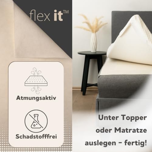 Antirutschmatte Boxspringbett 180x200 cm Anti-Rutsch für Topper & Matratze Anti Rutsch Matratzenunterlage Matratzenstopper Antirutsch Topper Halter Matratzen Stopper Matratzenverbinder 180 x 200
