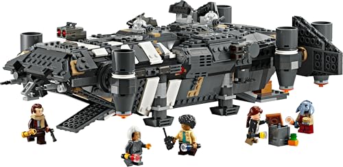 Star Wars Onyx Cinder, Astronave Giocattolo da Costruire dalla Serie TV Skeleton Crew, Giochi per Bambini e Bambine da 10 Anni con 5 Minifigure di Personaggi, Idea Regalo da Collezione 75374 - Lego - Immagine 7