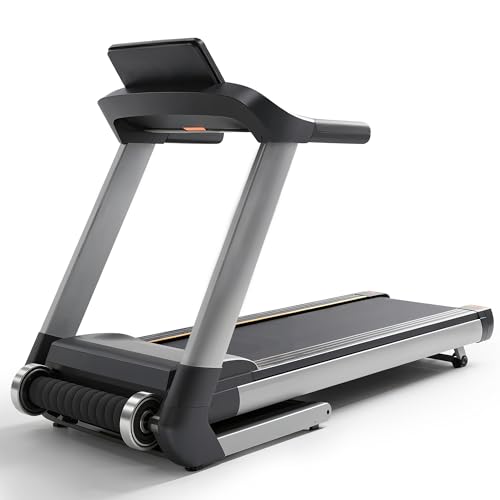 Auto Incline Treadmill for Home&Gym, Professional Training Treadmill with 71 Programs, Adjustable iPad Holder, Free APP Control