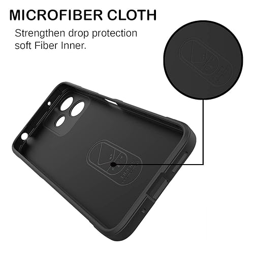 Amazon Solimo Mobile Cover for Mi Redmi 12 5G Black - Image 7