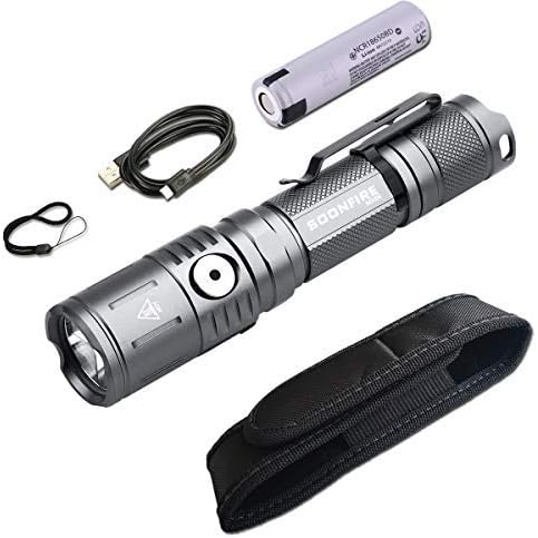 charging Flashlight Soonfire MX Tactical Image