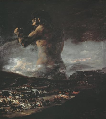 Art Mural le Colosse Francisco De Goya Grand Tableau Salon pour Mur Vide