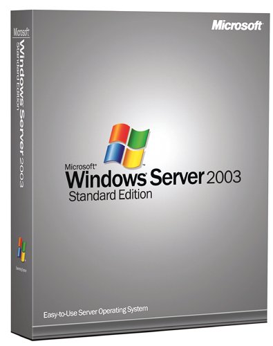 Image of Microsoft Windows Server Standard 2003 64 Bit - 10 Client Old Version