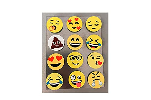 Imãs De Geladeira e quadro magnético De Emojis 24 Un - Mural De Fotos Emoctions 6 Imãs De Geladeira e quadro magnético De Emojis 24 Un - Mural De Fotos Emoctions - Imagem 6