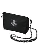 KiU キウ パラコードサコッシュポーチ PARACORD SACOCHE POUCH 防水 撥水 メンズ レディース 男女兼用 3way ショルダーポーチ バッグ おしゃれ かわいい カジュアル アウトドア ブラック K362-900