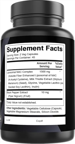Best Naturals Liposomal NAC Complex Capsules