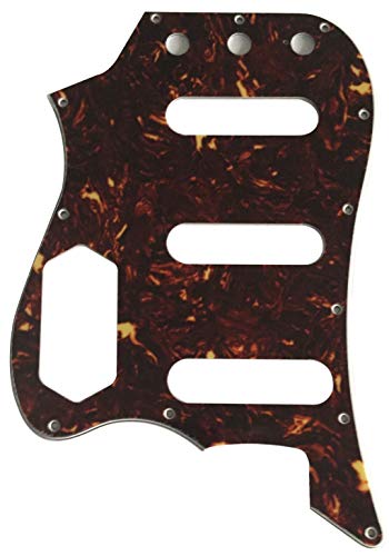 �M�^�[�s�b�N�K�[�h For Squier Vintage Modified Bass VI Style Guitar Pickguard Scratch Plate (4�v���C�u���E���g�[�^�X)
