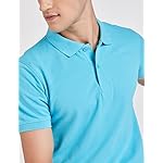 Amazon-Brand-Symbol-Mens-Cotton-Rich-Polo-T-Shirt-Collar-Tshirts-Half-Sleeves-Plain-Regular-Fit
