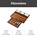 Shanik Large Acacia Wood Charcuterie Board Set with 3 Removable Ceramic Bowls & Serving Utensils - Housewarming, Wedding, Bridal Shower, Home and Kitchen, New Home Gift Ideas for Women, Gifts for Her