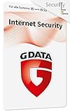 G DATA Internet Security 2024 | 3 Geräte | 1 Jahr | für PC, Mac, Android, iOS | zukünftige Updates inklusive | Made in Germany | Aktivierungskarte per Post