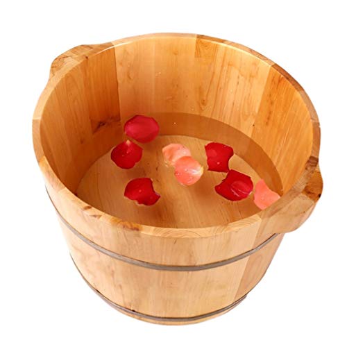 Spa de pies de madera artesanal para pedicura miniatura 3