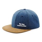 Materiali robusti: Questi Bin kurz (W)Einkaufen Schriftzug Il cappellino snapback è realizzato in 100% cotone lavato e ha una visiera in finta pelle scamosciata resistente, ideale per comfort e durata.